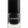 Lovrén Nail Care Smalto Nero Luminoso e Brillante 1 Pezzo