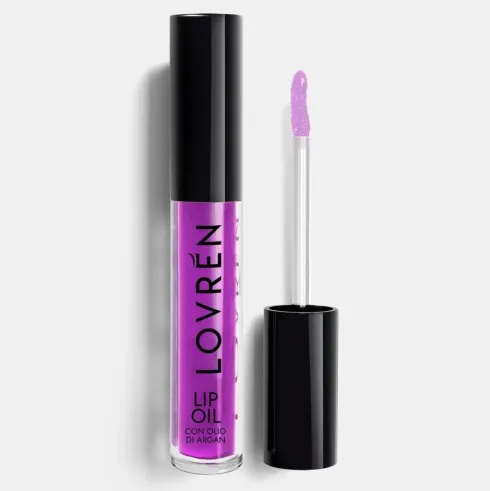 Lovrén OL1 Lip Oil Nude Glossy Olio Labbra Idratante con Jojoba e Argan 3 ml