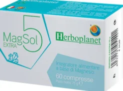 MagSol 5 Extra Magnesio Integratore Stanchezza e Stress Energia 60 Compresse