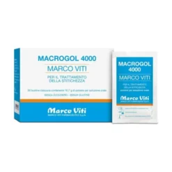 Marco Viti Macrogol 4000 Lassativo Osmotico 20 Bustine Dispositivo Medico