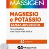 Massigen Magnesio e Potassio Senza Zucchero 60 compresse