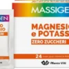 Massigen Magnesio Potassio Zero Zuccheri Integratore Sali Minerali 24 Bustine Arancia Rossa