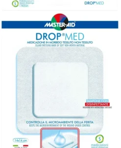 Master Aid Drop Med 14×14 cm 5 Medicazioni