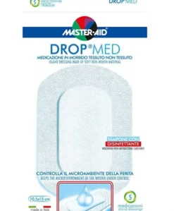 Master Aid Drop Med 10 X 15 cm 5 Medicazioni