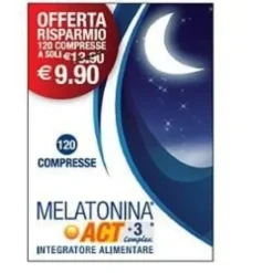 Melatonina Act+3 Complex 120 Compresse