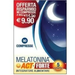 Melatonina Act Forte 5 Complex 90 Compresse