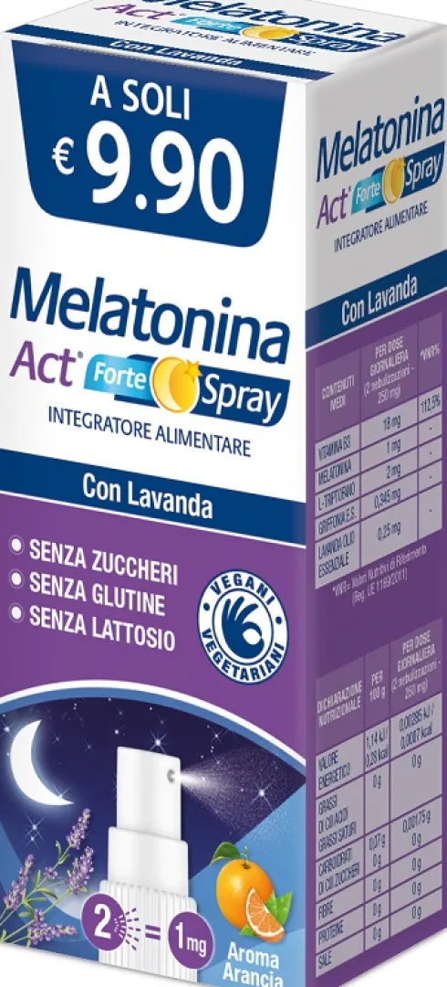 Melatonina Act Forte Spray 15 ml