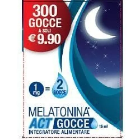 Melatonina Act Gocce Orali 15 ml