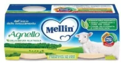 Mellin Omogeneizzato Agnello 2 X 80 grammi