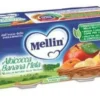 Mellin Omogeneizzato Albicocca Bnana E Mela 2 X 100 grammi