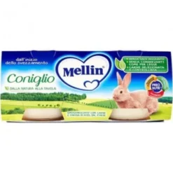 Mellin Omogeneizzato Coniglio 2 X 80 grammi