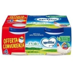 Mellin Omogeneizzato Pollo 4 X 80 grammi
