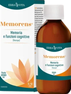 Memorens Integratore Bambini per Memoria Funzioni Cognitive con Bacopa Eleuterococco e Pappa Reale 200 ml