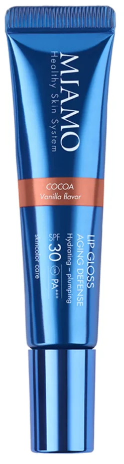 Miamo Lip Gloss Cocoa Aging Defense SPF30 Protezione e Azione Anti-Età 15 ml
