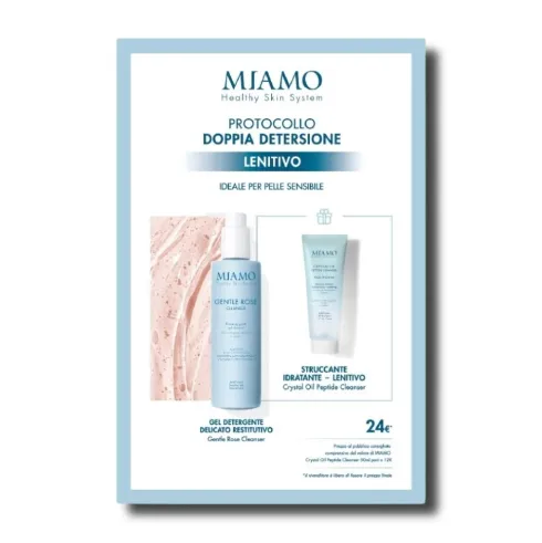 Miamo Protocollo Lenitivo – Kit Doppia Detersione Pelli Sensibili