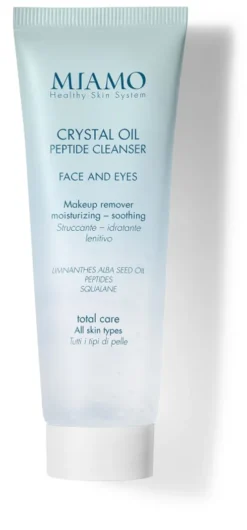 Miamo Total Care Crystal Oil Peptide Cleanser – Struccante Viso e Occhi 50 ml