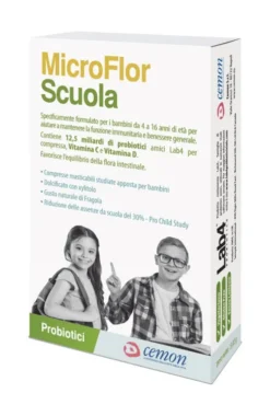 Microflor Scuola 30 Capsule Masticabili
