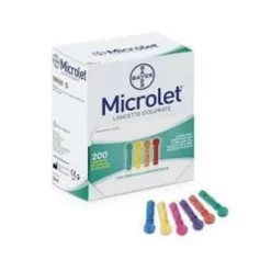 Microlet Lancette Pungidito 25 Pezzi
