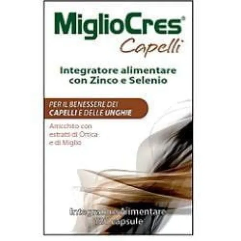 Migliocres Integratore Capelli 120 Capsule
