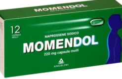 Momendol 220 mg 12 capsule molli