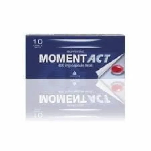 Momentact 400 mg 10 Capsule Molli