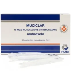 Muciclar Aerosol 15 mg/ 2 ml 30 Flaconi