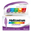 Multicentrum Donna Multivitaminico e Multiminerale Completo per Donne fino a 50 Anni 60 Compresse