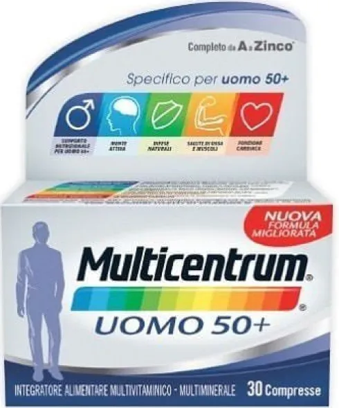 Multicentrum Uomo 50+ 30 Compresse