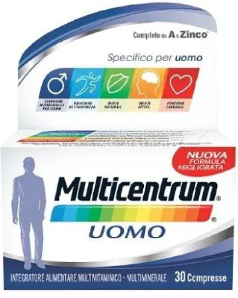 Multicentrum Uomo 30 Compresse