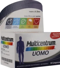 Multicentrum Uomo Multivitaminico e Multiminerale Completo GMM Importazione 30 Compresse