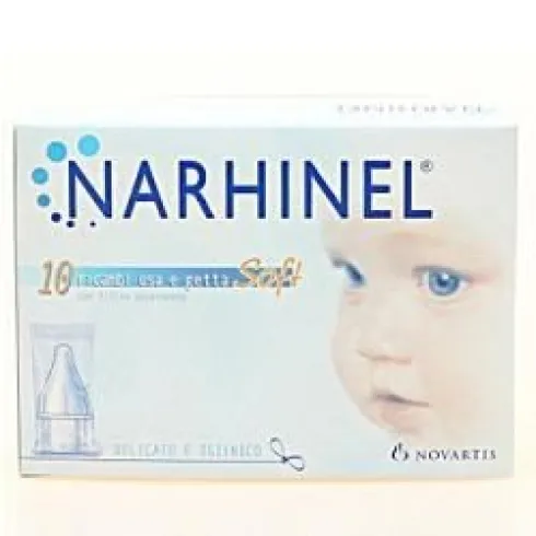 Narhinel Beccucci Di Ricambio Aspiratore Nasale 10 Pezzi