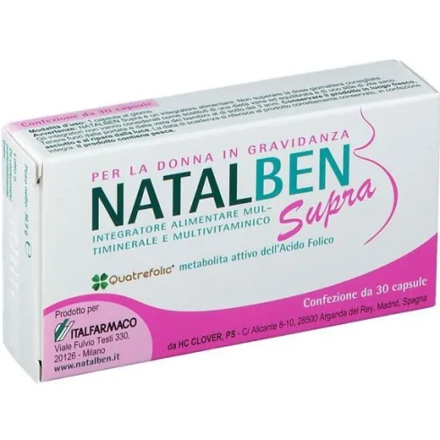Natalben Supra 30 Capsule Molli
