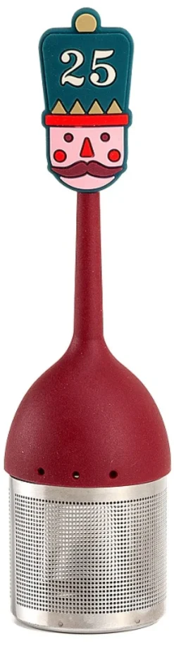 Neavita Filtro Schiaccianoci in Silicone per Infusi e Tisane 1 Pezzo