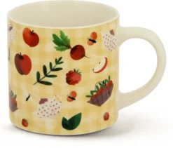 Neavita Happy FruitsMug Tazza in Ceramica Giallo