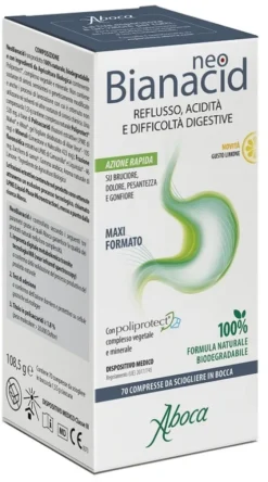 Neobianacid Gusto Limone 70 compresse
