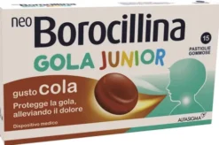 Neoborocillina Gola Junior Gusto Cola 15 Pastiglie Gommose