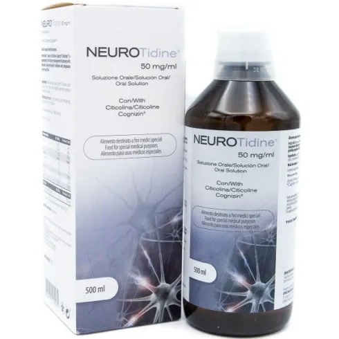 Neurotidine Soluzione Orale 50 Mg/ml 500 ml