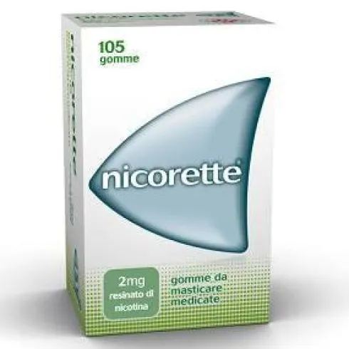 Nicorette 2 mg 105 Gomme Masticabili