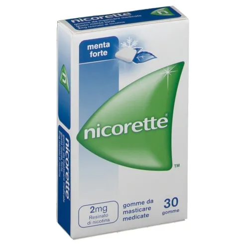Nicorette 2 mg Menta 30 Gomme Masticabili