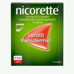 Nicorette 10 mg/16 ore 7 cerotti