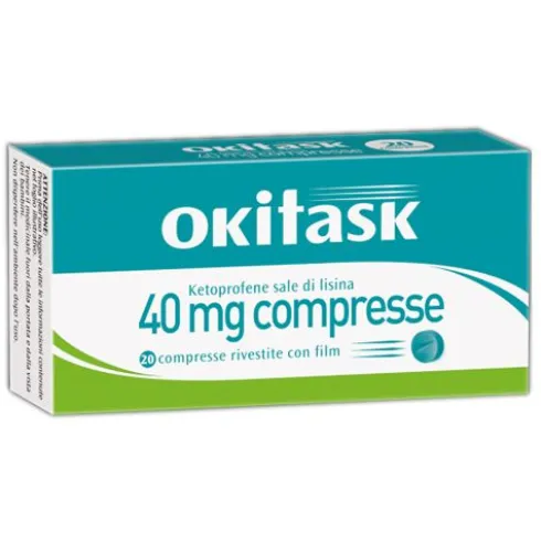 Okitask 40 mg 20 Compresse