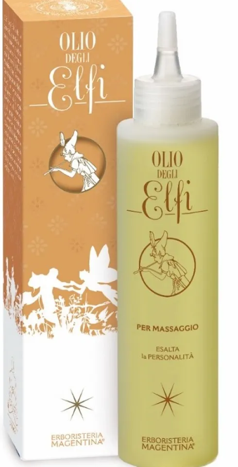 Olio Degli Elfi Olio Aromaterapico Rilassante con Iperico per Massaggio 150 ml