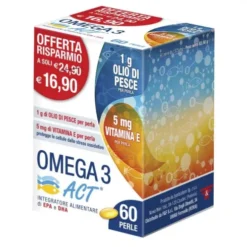 Omega 3 Act 1000 Mg 60 Perle