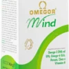 Omegor Mind Omega 3 DHA EPA Bacopa 60 Capsule Funzioni Cognitive Memoria