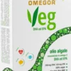 Omegor Veg Omega 3 DHA EPA da Microalghe 60 Capsule Vegetali