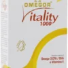 Omegor Vitality 1000 Omega 3 EPA DHA 60 Capsule Alta Concentrazione Trigliceridi