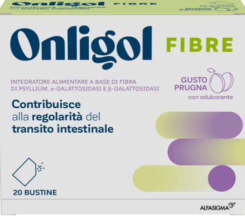 Onligol Fibre Gusto Prugna 20 bustine