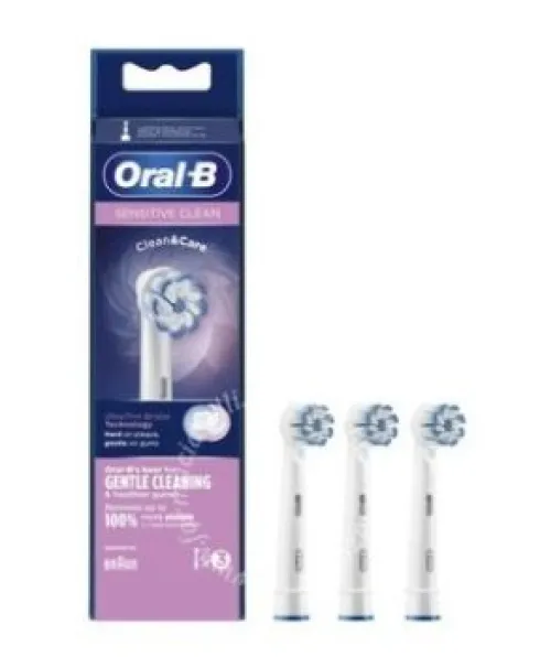 Oral-B Testine di ricambio Sensitive Clean 3 pezzi