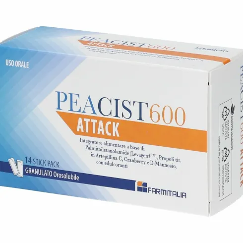 Peacist 600 Attack 14 Bustine