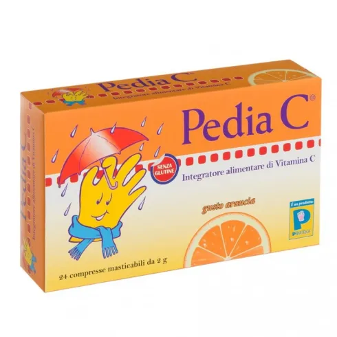 Pediac Arancia 24 Compresse Masticabili